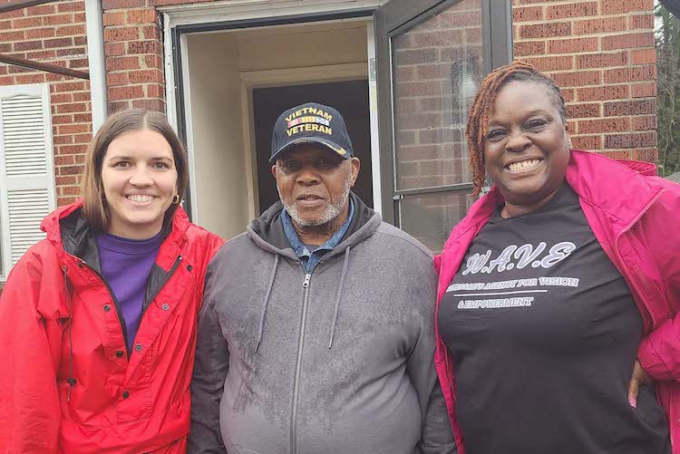 WAVE Veterans Renovation Day Team